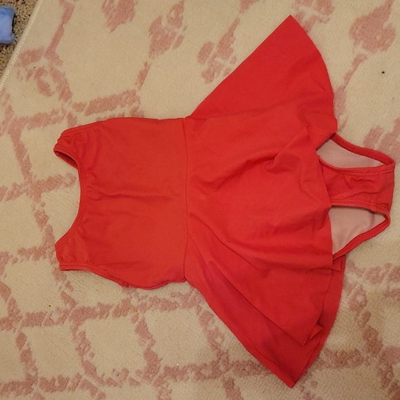 KORTNI JEANE: Hibiscus Baby Skirted One Piece - Picture 3 of 4
